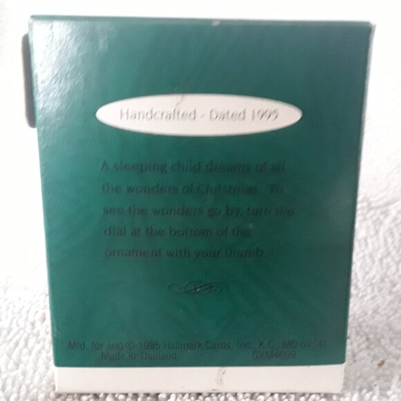 Hallmark Miniature Ornament- Sugarplum Dreams, 1995 in Box - Picture 5 of 5